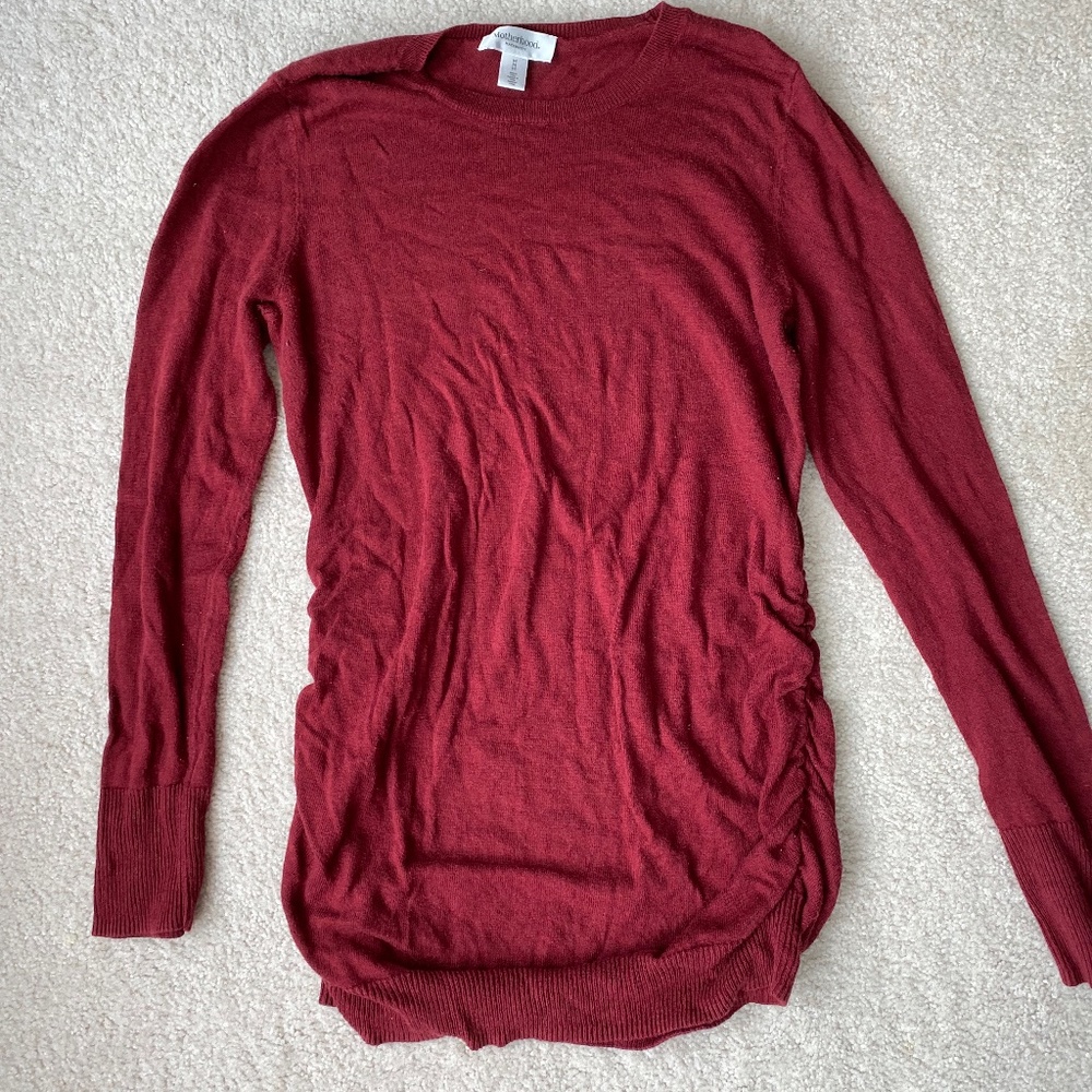 Maternity sweater